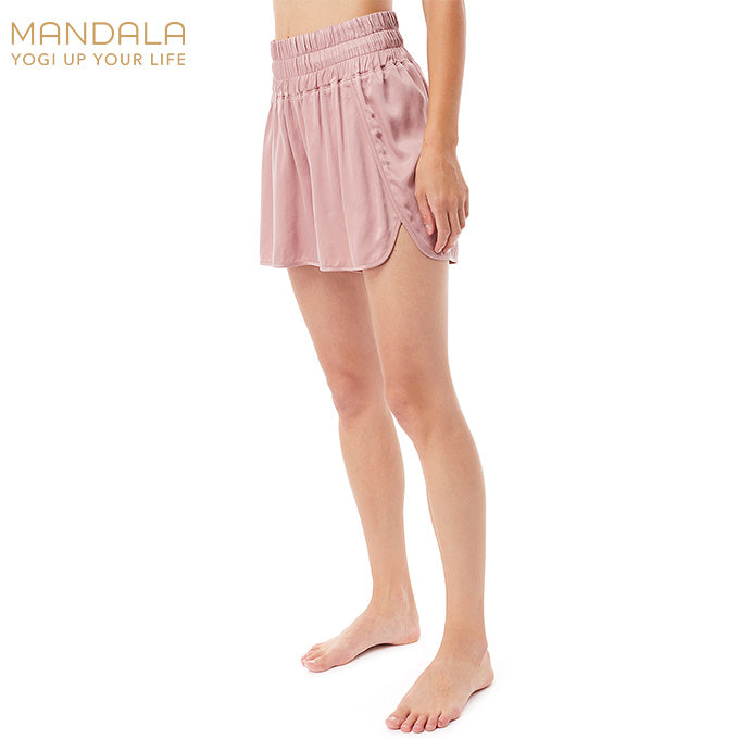 Mandala Vegan Short Pants - nude