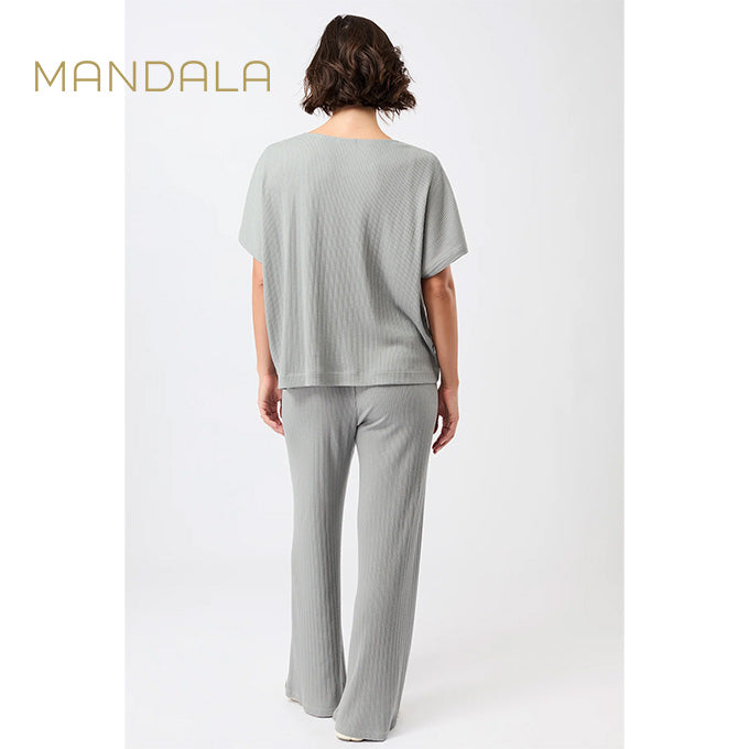 Mandala Cozy Day Pants - heather