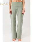 Mandala Wide Leg Pants - mineral