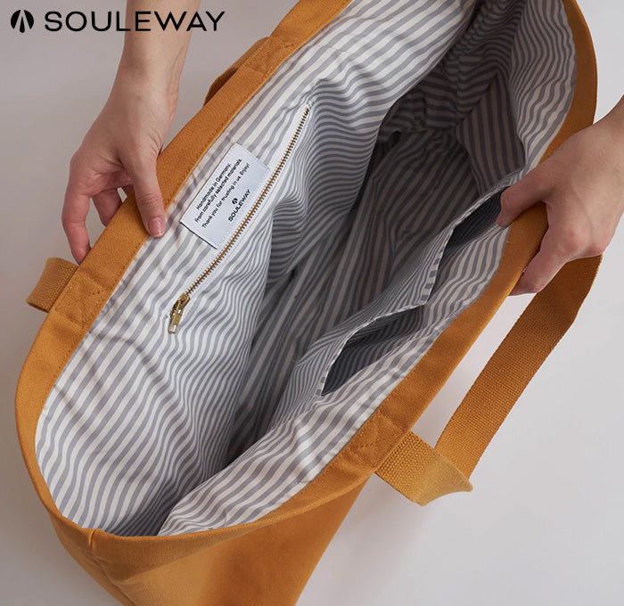 Souleway Shopper - Mustard Yellow