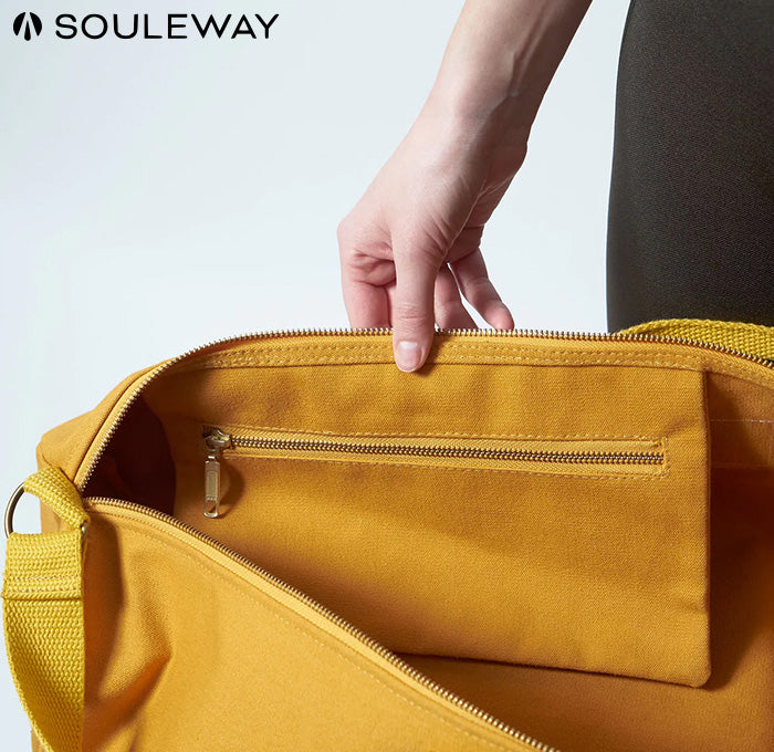 Souleway Yoga Bag - Mustard Yellow