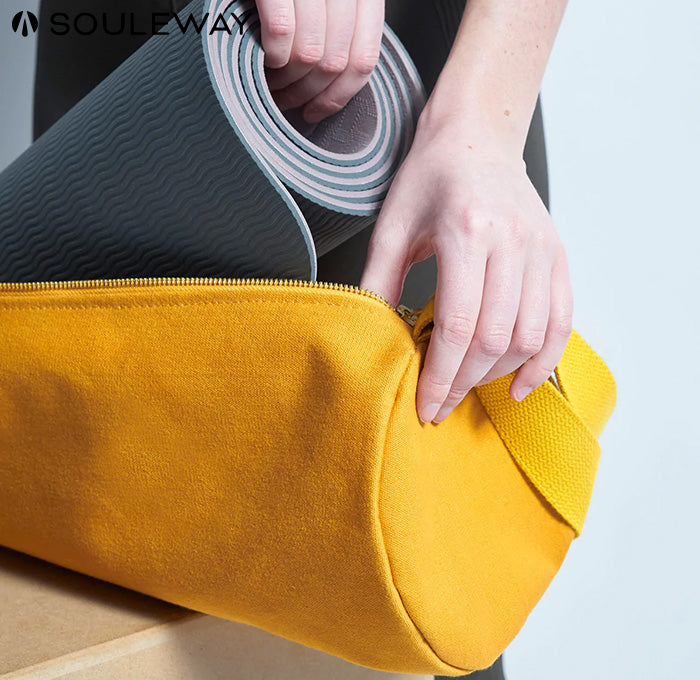 Souleway Yoga Bag - Mustard Yellow