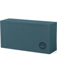 yoga block asana brick dunkelblau