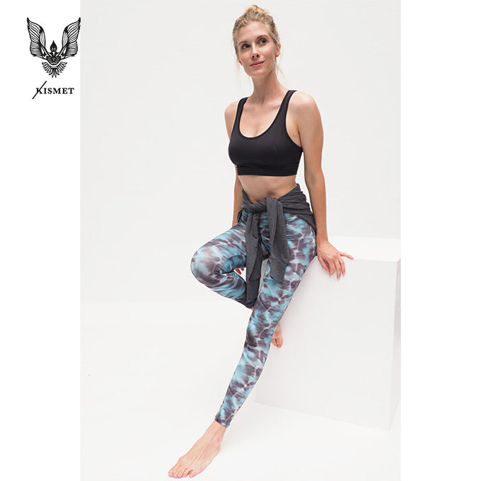 Kismet Ganga Leggings 7/8 - elements turquoise