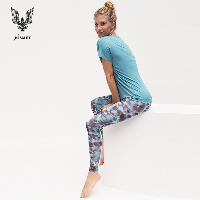 Kismet Ganga Leggings 7/8 - elements turquoise