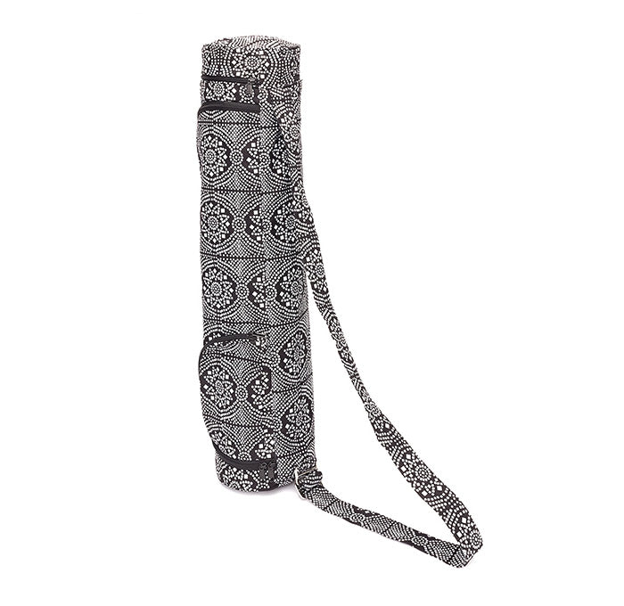 Yogatasche Asana Bag XL 70 cm - gemusterte Yogamatten-Tasche aus Baumwolle