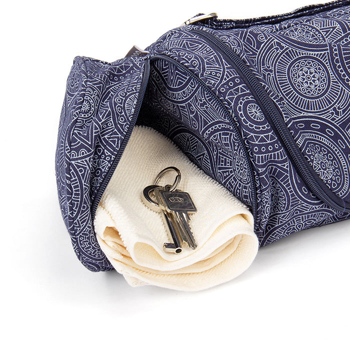 Yogatasche Asana Bag XL 70 cm - gemusterte Yogamatten-Tasche aus Baumwolle