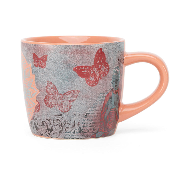 Fröhliche YogiMug Bunte Tasse