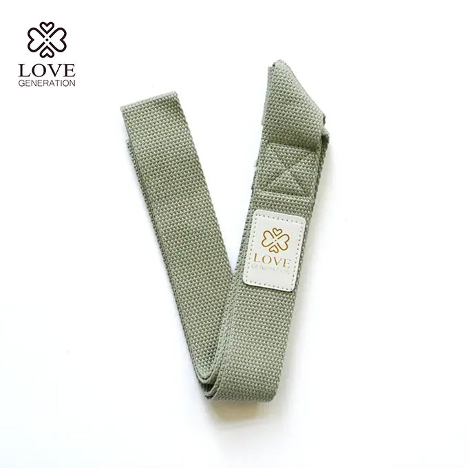 yogamatten tragegurt von love generation in der farbe gruen