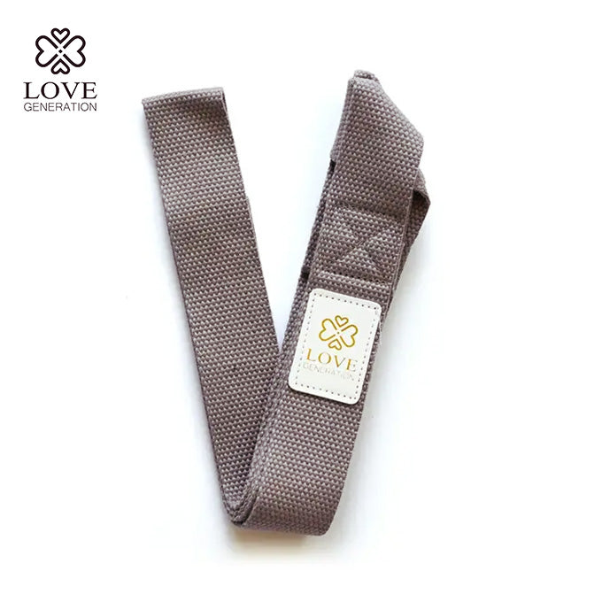 yogamatten tragegurt von love generation in der farbe taupe