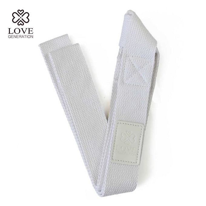 yogamatten tragegurt von love generation in der farbe weiß