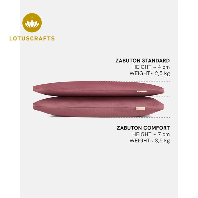 Meditationsmatte Lotuscrafts Zabuton Comfort Bio