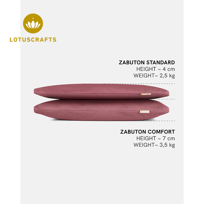 Meditationsmatte Lotuscrafts Zabuton Standard Bio