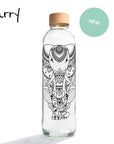 Carry Bottle ELEPHANT Glas Trinkflasche 0,7 L