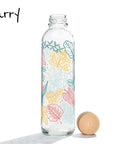 Carry Bottle FALLING LEAVES Glas Trinkflasche 0,7 L