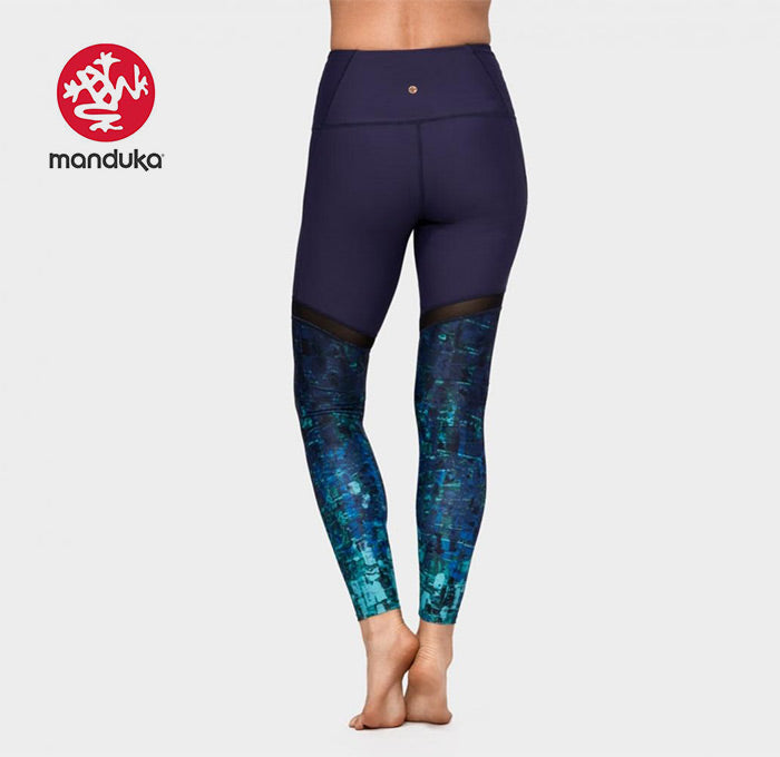 Manduka engineered high line legging abstract viper print - Gr. M