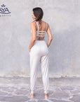 Jaya Sahara Damen Yoga Hose creme - Gr. L