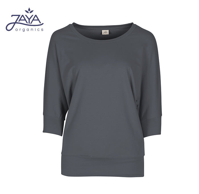 Jaya Shirley 3/4 Yoga Shirt charcoal