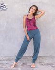 Jaya Fashion Yoga Pant Joyce - Petrol