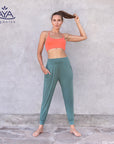Jaya Fashion Yoga Pants Sahara - nightblue