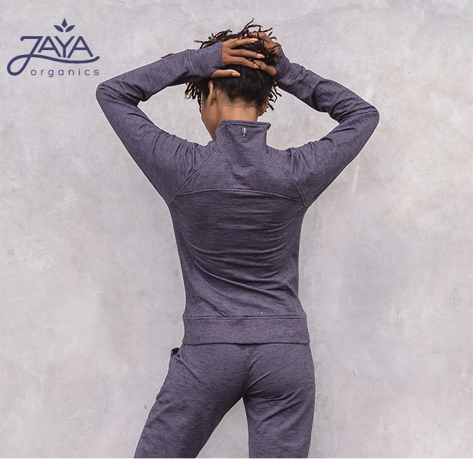 Jaya Yoga Jacket Giorgia - purple melange