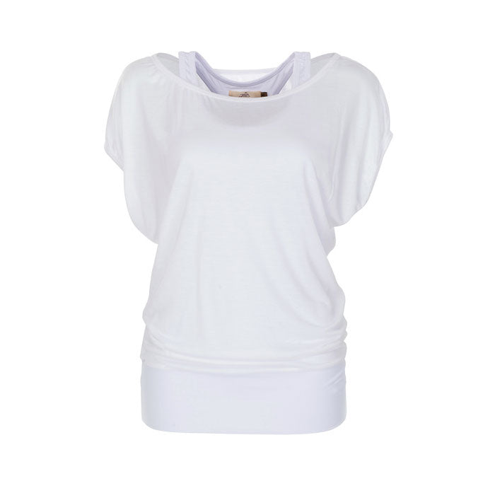 Jaya Lucy Yoga Top - white