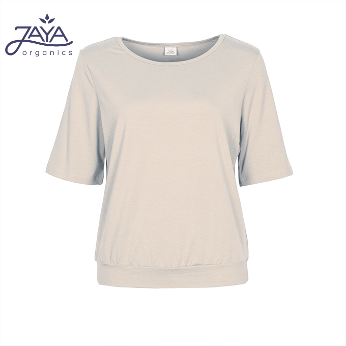 Jaya Damen Yoga Shirt noelle - creme