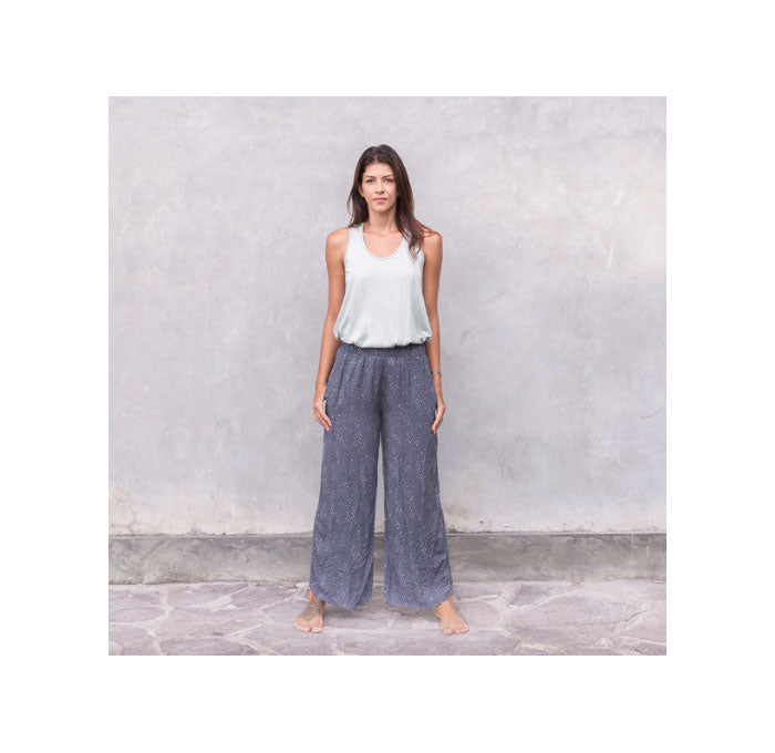 Jaya Melody Damen Yoga Hose bluegrey