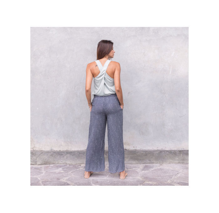 Jaya Melody Damen Yoga Hose bluegrey