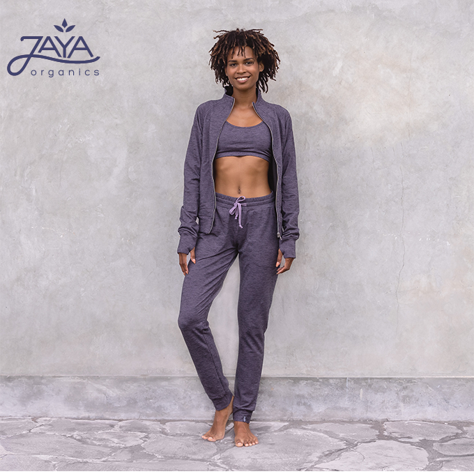 Jaya Fashion Yoga Pant Paloma - purple melange