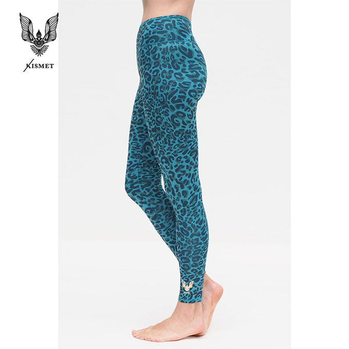 Kismet Ganga Leggings 7/8 - leo turquoise