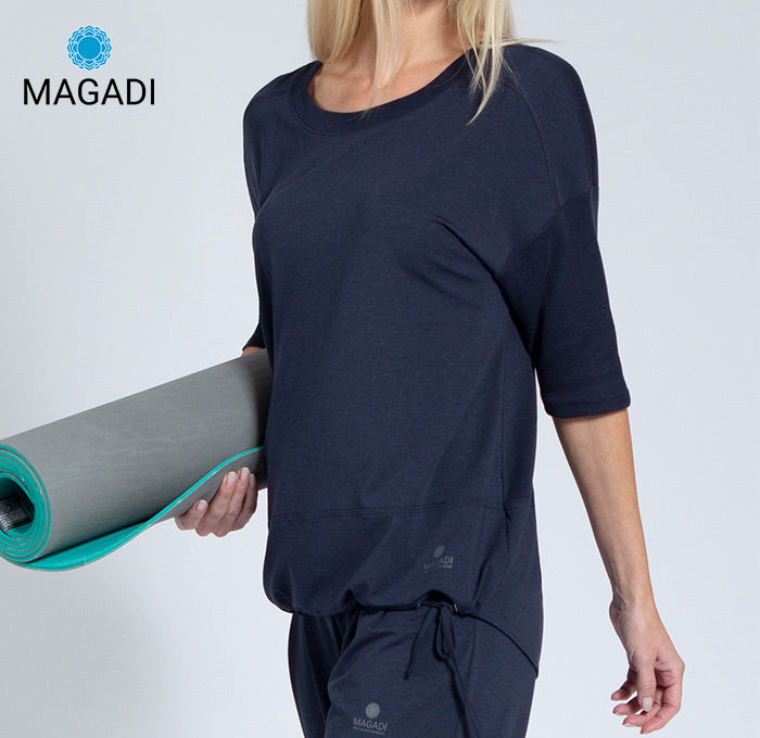 Magadi Yoga Shirt SARA - Navy