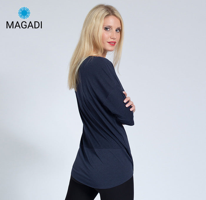 Magadi Yoga Shirt SARA - Navy