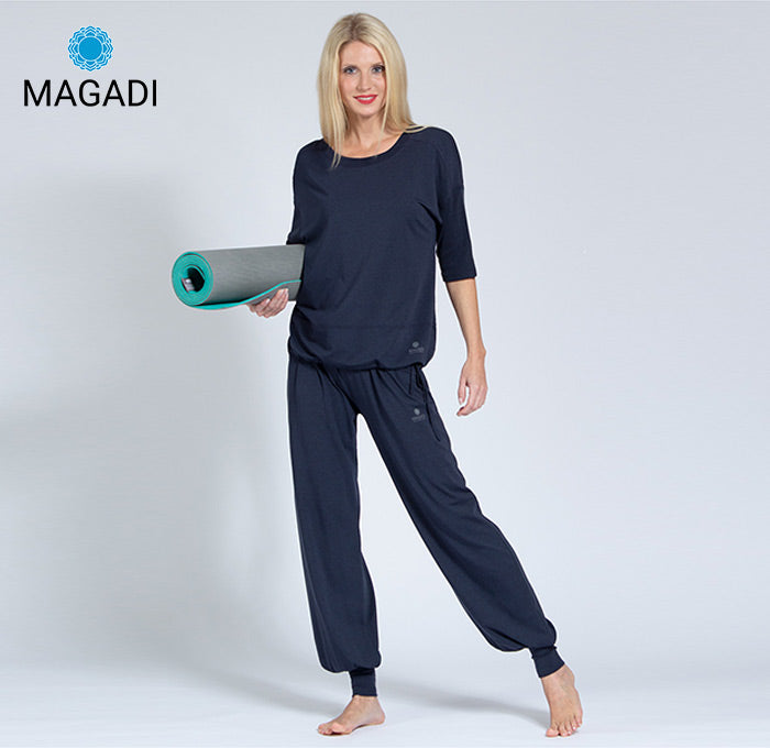 Magadi Yoga Shirt SARA - Navy