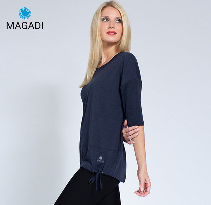 Magadi Yoga Shirt SARA - Navy