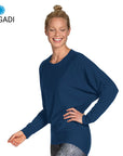 Magadi Yoga Sweater Anna - blau