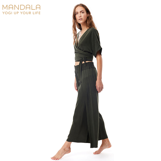 Mandala Bali Pants - olive