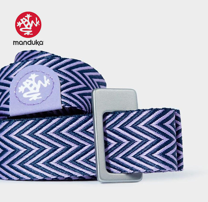 Manduka® go move mat carrier perennial