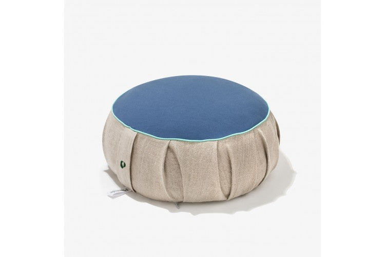 Plantule Yoga Meditationskissen Zafu Blau