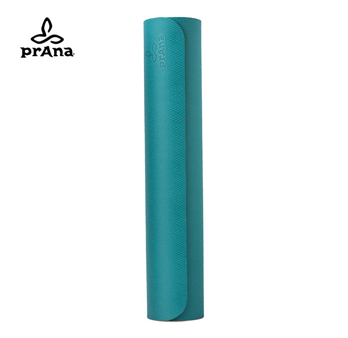 prAna E.C.O. TPE Yoga Mat Retro Teal