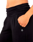 Yamadhi Loose Yoga Modal Pant - Black