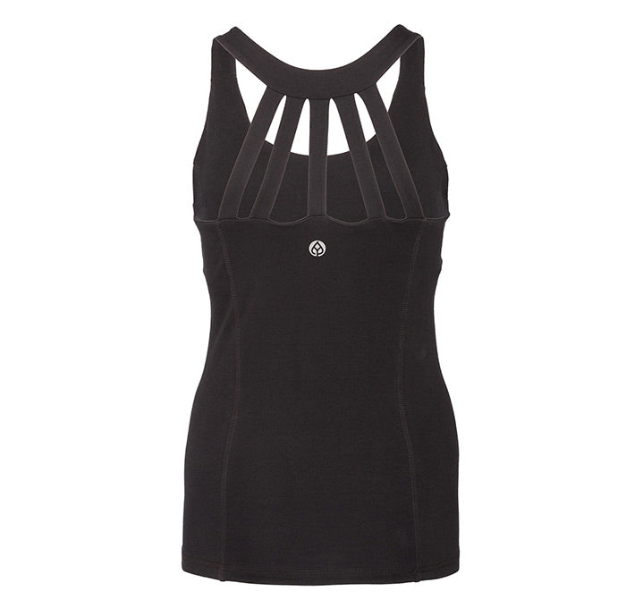 Yamadhi Yoga String Top Bio-Baumwolle - Black (Schwarz)