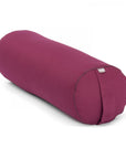 Yoga Bolster Rund ECO mit Dinkelspelz - Bio Baumwolle