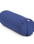 Yoga Bolster Rund ECO mit Dinkelspelz - Bio Baumwolle