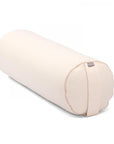 Yoga Bolster Rund ECO mit Dinkelspelz - Bio Baumwolle