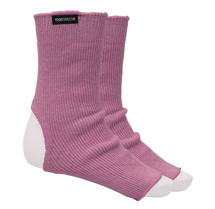 Yoga Socken rose - Baumwolle