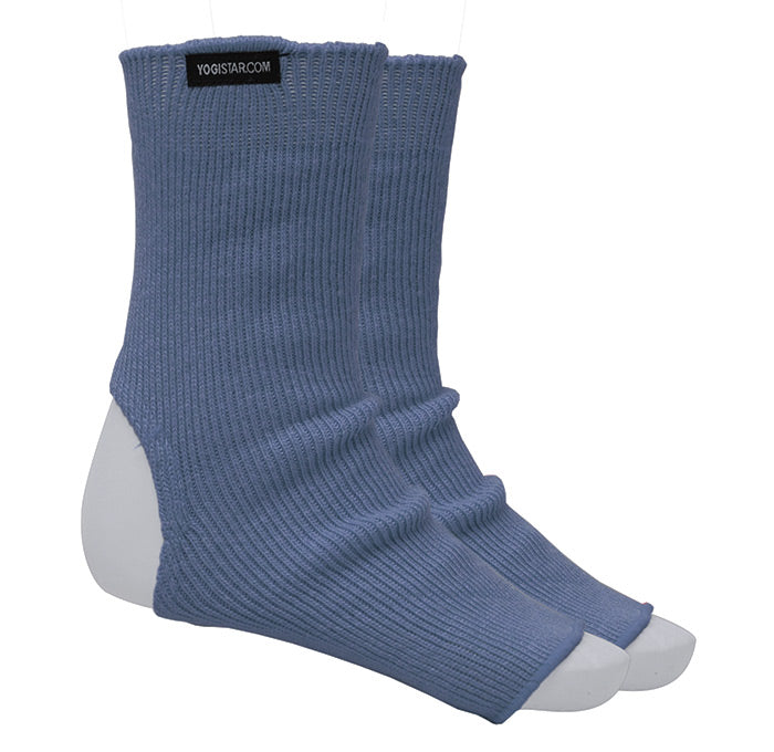 Yoga Socken saphire blue - Baumwolle