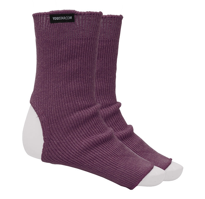 Yoga Socken elderberry - Wolle