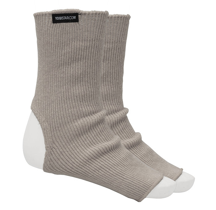 Yoga Socken stone grey - Wolle