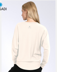 Magadi Yoga Sweater Anna - white